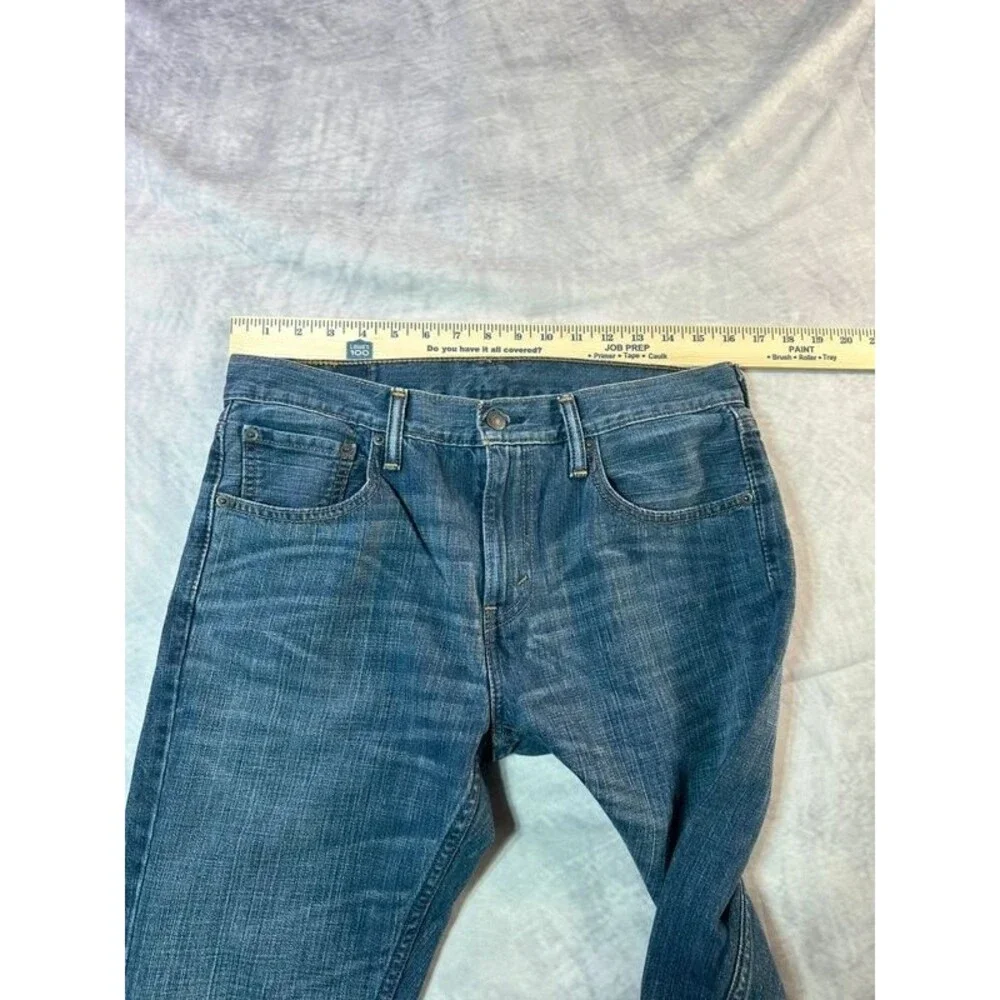 Levis Jeans Mens 32x32 Blue 527 Slim Bootcut Cowboy Western Rodeo Denim Pants